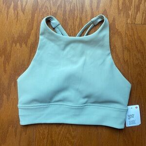 LuluLemon Energy Bra high neck long Line rib Sports Bra size 6, NWT